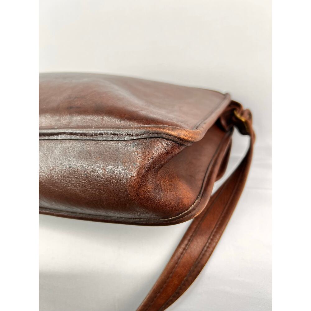 Vintage Coach Metropolitan Brief Bag Brown Leather Messenger Briefcase NYC Rare - Picture 12 of 16